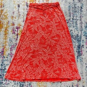NWOT Rip Curl Orange A-Line Skirt for All Occassions